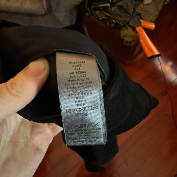 $2198 JOHN VARVATOS "Eton" Lamb Stretch Leather Pants (sz34) - Picture 14 of 14